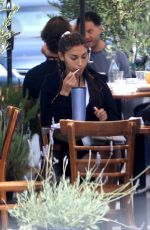 CHANTEL JEFFRIES Out for Lunch at Mauro