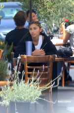 CHANTEL JEFFRIES Out for Lunch at Mauro