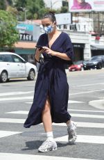 CHARLI XCX at a Framing Store in Los Angeles 06/25/2020
