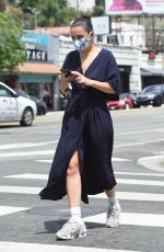 CHARLI XCX at a Framing Store in Los Angeles 06/25/2020