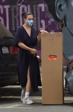 CHARLI XCX at a Framing Store in Los Angeles 06/25/2020