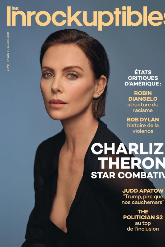 CHARLIZE THERON in Les Inrockuptibles Magazine, June 2020