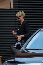 CHARLIZE THERON Out and About in Malibu 06/21/2020