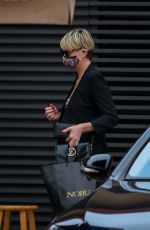 CHARLIZE THERON Out and About in Malibu 06/21/2020