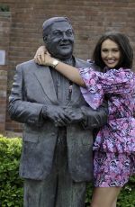 CHARLOTTE DAWSON at Her Dad