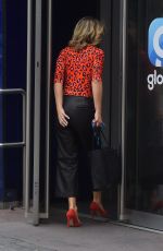 CHARLOTTE HAWKINS Arrives at Global Radio in London 06/19/2020
