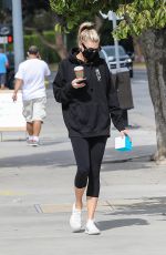CHARLOTTE MCKINNEY and JORDANA BREWSTER at Blue Bottle Coffee 06/17/2020