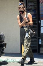 CHLOE EAST at a Spin Class in Los Angeles 06/26/2020