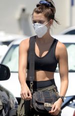 CHLOE EAST at a Spin Class in Los Angeles 06/26/2020