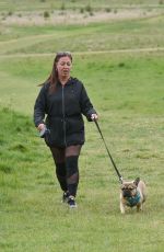 CHLOE ROSS Out with her Dog in Chigwell 06/06/2020