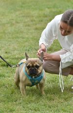 CHLOE ROSS Out with her Dog in Chigwell 06/06/2020