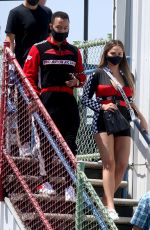 CHRISSY TEIGEN at Go Kart World in Carson 06/2682020