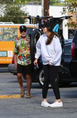 CHRISTINA and Arnold SCHWARZENEGGER Out Riding Bikes in Brentwood 06/15/2020