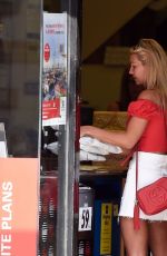 CHRISTINE MCGUINNESS at a Post Office in Wilmslow 06/01/2020