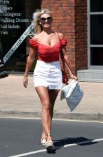 CHRISTINE MCGUINNESS at a Post Office in Wilmslow 06/01/2020