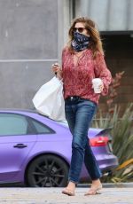 CINDY CRAWFORD Leaves Cafe Habana in Malibu 06/01/2020