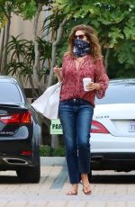 CINDY CRAWFORD Leaves Cafe Habana in Malibu 06/01/2020