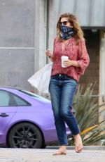 CINDY CRAWFORD Leaves Cafe Habana in Malibu 06/01/2020