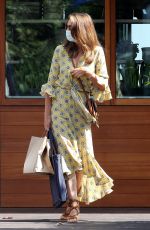 CINDY CRAWFORD Leaves Soho House in Malibu 06/24/2020