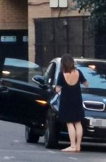 CLAIRE FOY Leaves Old Vic Theatre in London 06/27/2020