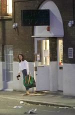 CLAIRE FOY Leaves Old Vic Theatre in London 06/27/2020
