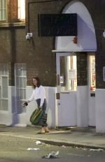 CLAIRE FOY Leaves Old Vic Theatre in London 06/27/2020