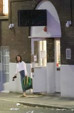 CLAIRE FOY Leaves Old Vic Theatre in London 06/27/2020