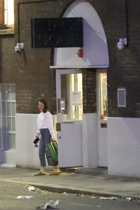 CLAIRE FOY Leaves Old Vic Theatre in London 06/27/2020