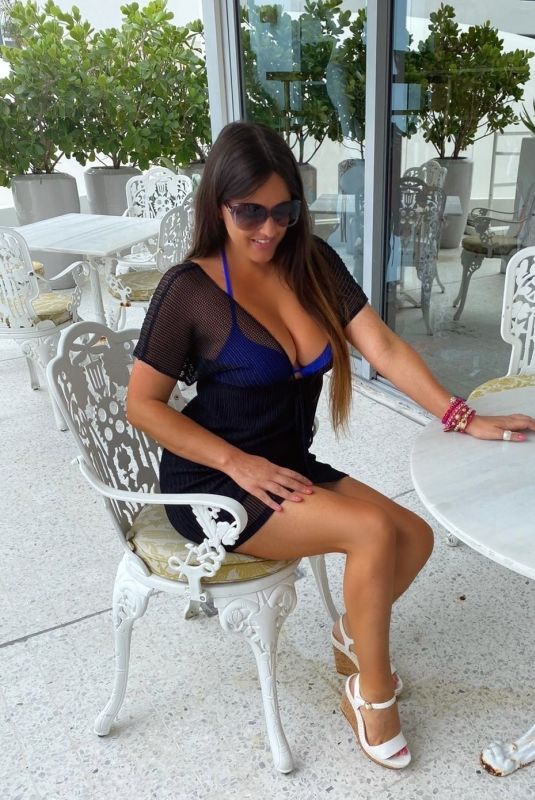 CLAUDIA ROMANI at Faena Hotel Spa in Miami 06/24/2020
