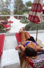 CLAUDIA ROMANI at Faena Hotel Spa in Miami 06/24/2020