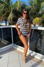 CLAUDIA ROMANI in Bikini for Italian Boutique Cerbero Store in Miami 06/07/2020