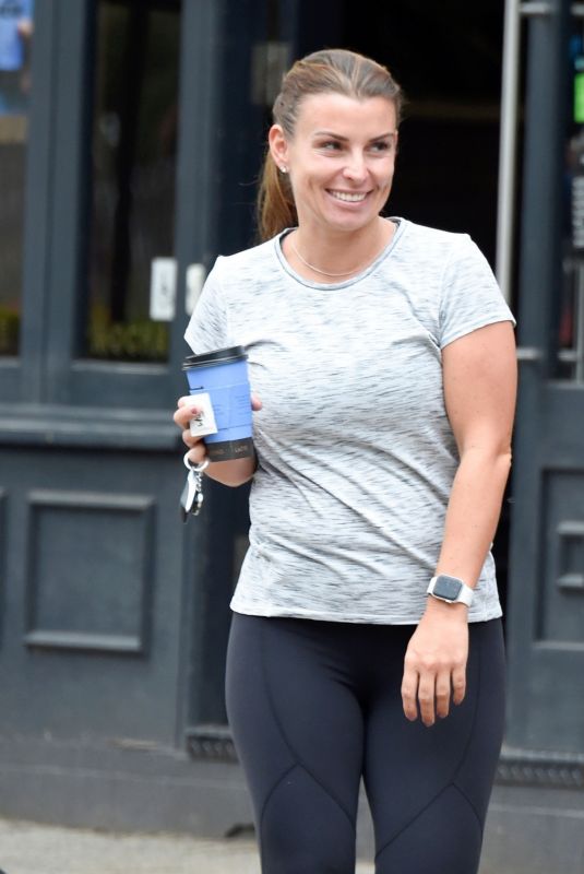 COLEEN ROONEY at Cafe Nero in Cheshire 06/26/2020