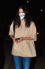 COURTENEY COX at Giorgio Baldi in Santa Monica 06/24/2020