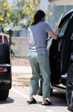 COURTENEY COX Shopping at a Farmers Market in Malibu 05/31/2020