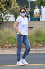 COURTENEY COX Wearing a Mask at Farmers Market in Malibu 06/21/2020