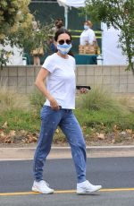 COURTENEY COX Wearing a Mask at Farmers Market in Malibu 06/21/2020