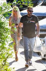 COURTNEY STODDEN and Brian Austin Green Out for Lunch in Los Angeles 06/13/2020