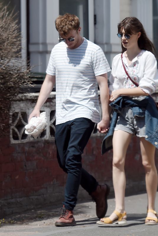 DAISY EDGAR JONES and Tom Varey Out in London 06/14/2020