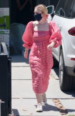 DAKOTA FANNING Leaves Her New Home in Los Angeles 06/12/2020