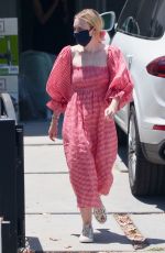 DAKOTA FANNING Leaves Her New Home in Los Angeles 06/12/2020