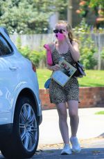 DAKOTA FANNING Out Shopping in Los Angeles 06/19/2020