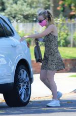 DAKOTA FANNING Out Shopping in Los Angeles 06/19/2020