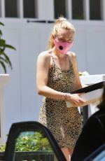 DAKOTA FANNING Out Shopping in Los Angeles 06/19/2020