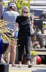 DAKOTA FANNING Shopping at a Plant Nursery in Los Angeles 06/04/2020