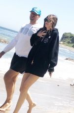 DAKOTA JOHNSON and Chris Martin at a Beach in Malibu 06/13/2020