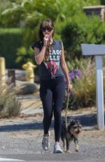DAKOTA JOHNSON Out with Her Dog in Malibu 06/26/2020