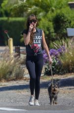 DAKOTA JOHNSON Out with Her Dog in Malibu 06/26/2020