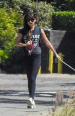 DAKOTA JOHNSON Out with Her Dog in Malibu 06/26/2020