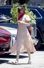 DAKOTA JOHNSON Wearing Bandana Mask Out in Los Angeles 06/11/2020