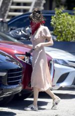 DAKOTA JOHNSON Wearing Bandana Mask Out in Los Angeles 06/11/2020